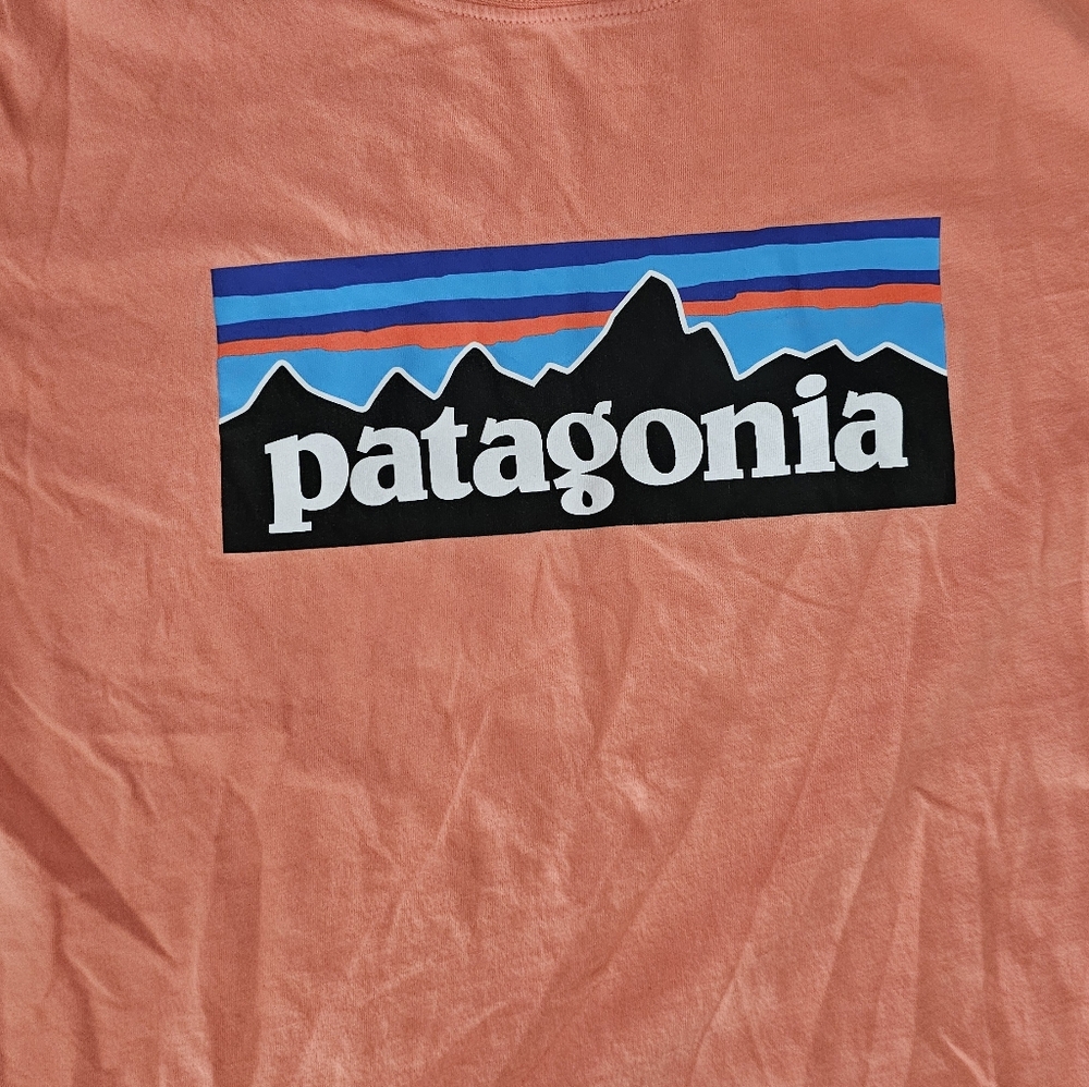 Patagonia Youth XL Coral Tee with Logo - Picture 2 of 5